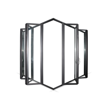 Porte coulissante pliante en alliage d&#39;aluminium de balcon